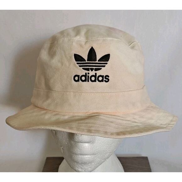 ADIDAS Streetwear Bucket Hat‎ Cap Tie Dye Pink Peach White Beach Sport Outdoor - Picture 1 of 10